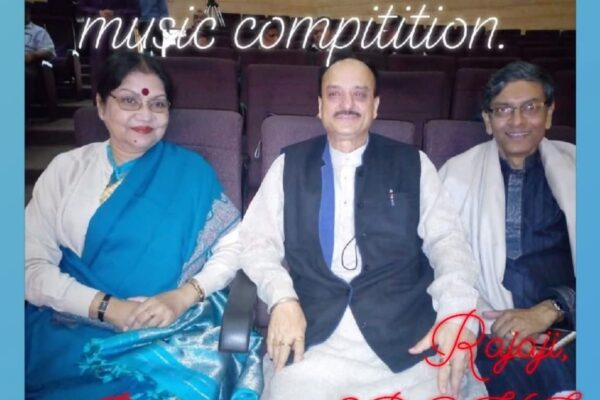 Rajaji in Lucknow with Judges in All India Classical Music Competition.