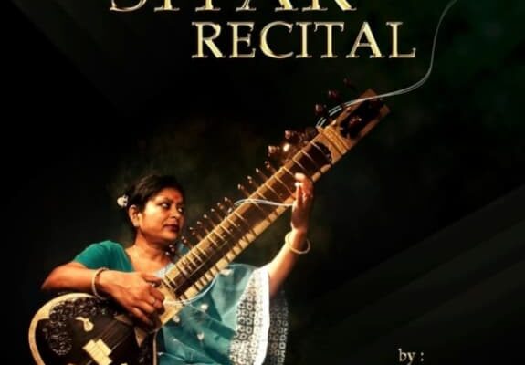 Prof. Dr.Padmini Tikoo, ICCR organised ,Sitar recital.