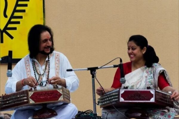 Dr.Veethika Tikoo performing at the SPICMACY program.
