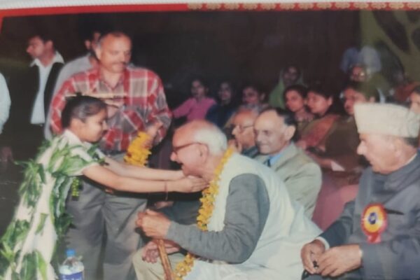Padam Shree Pt. Ram Nath Shastri, AROHI Patron attending AROHI program, Workshop on Folk dances at Jammu