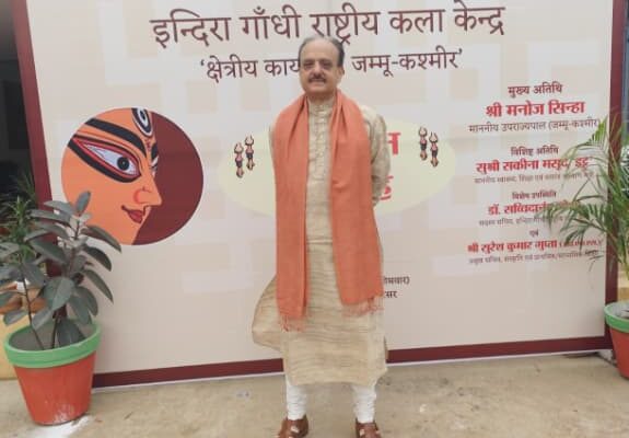 Rajaji, AROHI President attending IGNCA JAMMU Inauguration.